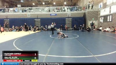 46 lbs Cons. Round 2 - Fletcher Coffelt, Kuna Klub vs Dallas Allen, Capital Wrestling Club