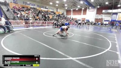 170 lbs Champ. Round 1 - Blake Chaffee, Serrano vs Andres Macias, Rosemead