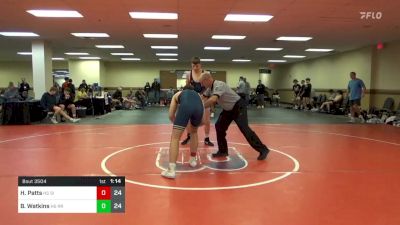 182 lbs Rr Rnd 1 - Henry Patts, Silent Victory HS vs Ben Watkins, Ragin Raisins Concord HS