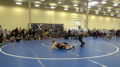 80 lbs Rr Rnd 1 - Ben Kinney, OMP K-8 vs Ryker Leonard, Westshore WC K-8