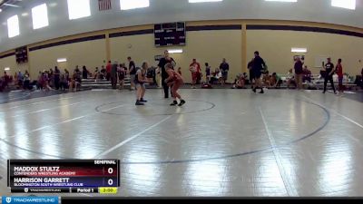 86 lbs Semifinal - Maddox Stultz, Contenders Wrestling Academy vs Harrison Garrett, Bloomington South Wrestling Club