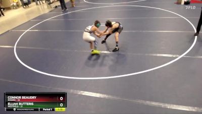 100 lbs Semis & 1st Wrestleback (8 Team) - Connor Beaudry, Rogers vs Elijah Butteris, Westfield