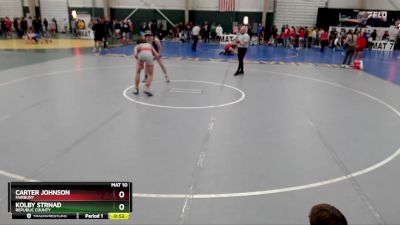 157 lbs Cons. Round 4 - Carter Johnson, FAIRBURY vs Kolby Strnad, Republic County