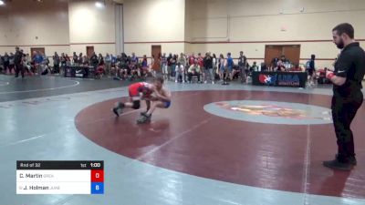 38 kg Rnd Of 32 - Cole Martin, Greater Heights Wrestling vs Jack Holman, Juab Wrestling Club