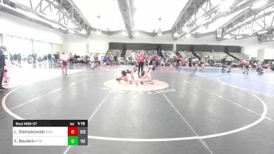 121 lbs Rr Rnd 7 - Luke Stempkowski, Revival Orange vs Evan Boulard, Maine Trappers