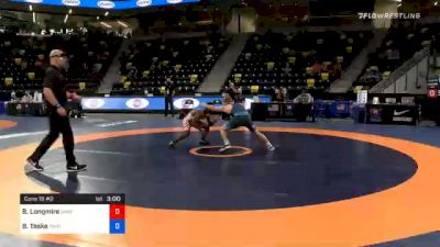 57 kg Consolation - Britain Longmire, Unattached vs Brody Teske, Panther Wrestling Club RTC