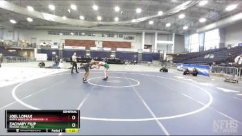 190 lbs Semifinals (4 Team) - Joel Lomax, North Babylon Sr High Sch vs Zachary Filip, Minisink Valley