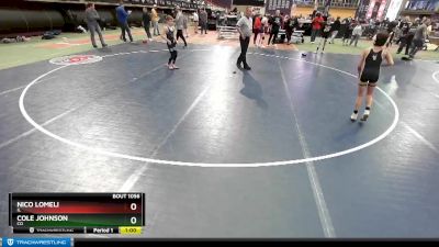 62-68 lbs Round 2 - Cole Johnson, CO vs Nico Lomeli, IL