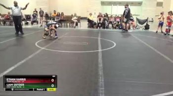 64 lbs Round 1 (4 Team) - Ethan Harris, Team Palmetto vs Liam Snyder, East Coast Elite