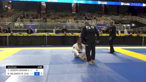 THOMAS JOSEPH CRONIN JR vs RONALDO MILANESI M. CHAVES 2024 Pan Jiu Jitsu IBJJF Championship