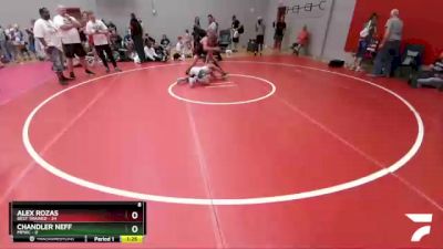 118 lbs Round 4 (6 Team) - Alex Rozas, Best Trained vs Chandler Neff, MPWC