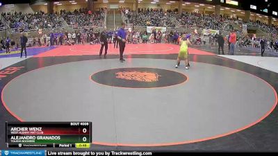 120+ Round 1 - Archer Wenz, West Albany Mat Club vs Alejandro Granados, Toledo Boomers