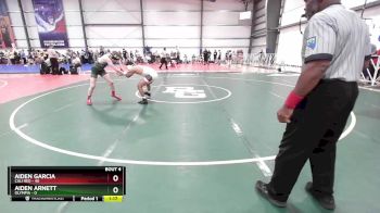 110 lbs Rd# 2 10:30am Friday - Aiden Garcia, Cali Red vs Aiden Arnett, Olympia