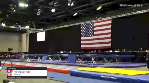 Terence jr. Petit - Tumbling, Elmwood - 2021 USA Gymnastics Championships