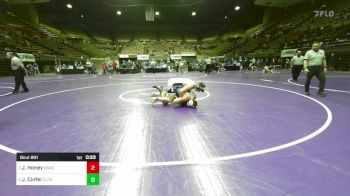 177 lbs 3rd Place - Jacob Honey, Bakersfield vs Jackson Cinfel, Clovis North