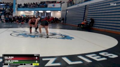 170 lbs Cons. Round 6 - Caleb Somers, Canyon Ridge vs Kal Burk, Star Valley