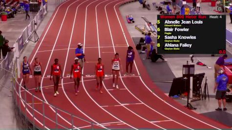 Women's 800m, Finals 4