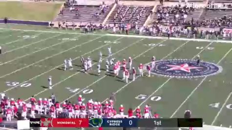 Replay: Cypress Ridge vs Houston Memorial | Nov 6 @ 2 PM