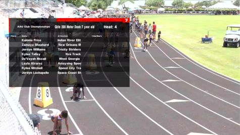 Youth Girls' 200m, Finals 4 - Age 7