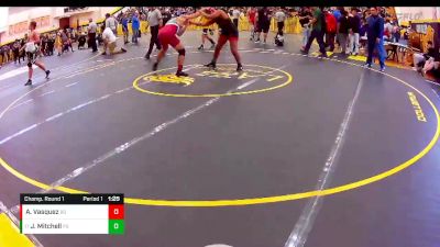 182 lbs Champ. Round 1 - Josiah Mitchell, Palm Springs vs Anthony Vasquez, Bell Gardens