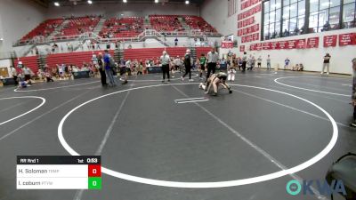 64 lbs Rr Rnd 1 - Hayden Soloman, Triumph Wrestling Club vs Laramie Coburn, Perkins