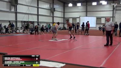 197 lbs Cons. Semi - Gabriel-james Vasa, Evergreen State College vs Devin Gotchall, Eastern Oregon University