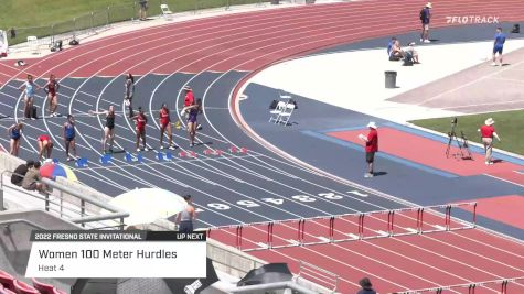 Women's 100m Hurdles, Heat 4