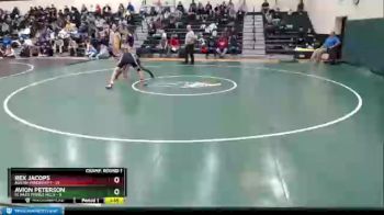 152 lbs Round 1 (16 Team) - Avion Peterson, El Paso Pebble Hills vs Rex Jacops, Austin Vandegrift
