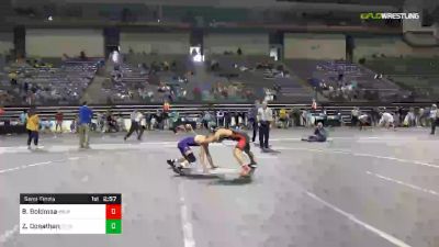 141 lbs Semifinal - Bat-Erdene Boldmaa, Northwest Kansas vs Zack Donathan, Ellsworth