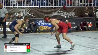 141 lbs Quarterfinal - Noah Baughman, Cornell vs Cody Trybus, Navy