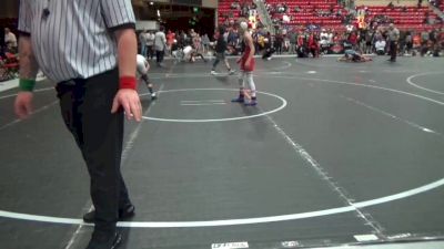 84 lbs Cons. Round 6 - Porter Meyer, Hoxie Kids Wrestling Club vs Luke Martin, Brawlers