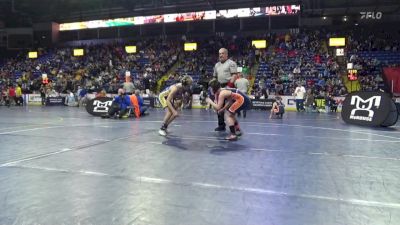 95 lbs Round Of 16 - Evan Ross, Abington Heights vs Jennings Augustine, Grove City