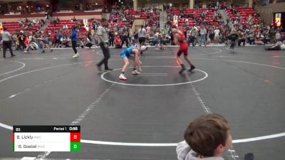 85 lbs Cons. Round 2 - Brock Goebel, MWC Wrestling Academy vs Braxten Lickly, Maize Wrestling Club