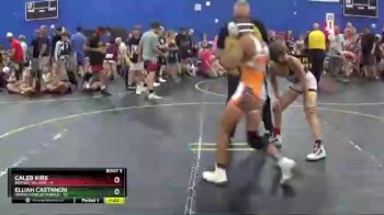 85 lbs Round 2 (6 Team) - Caleb Kirk, Revival Villains vs Elijah Castanon, Untouchables Purple