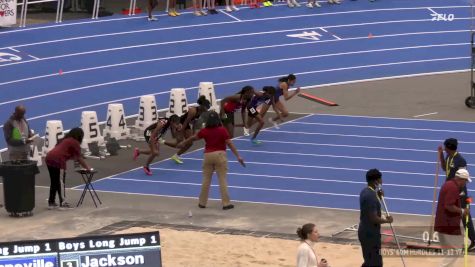 Youth Girls' 60m Hurdles, Finals 4 - Age 13-14