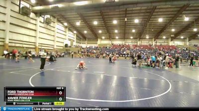 74 lbs Cons. Round 3 - Ford Thornton, Wasatch Wrestling Club vs Xavier Fowler, Davis Wrestling Club