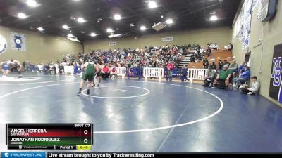 220 lbs Cons. Round 2 - Jonathan Rodriguez, Hoover vs Angel Herrera, Santa Maria