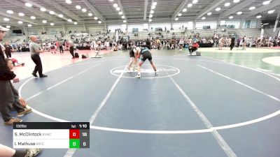 132 lbs Rr Rnd 3 - Seth McClintock, Buffalo Valley Blue vs Ian Mathuse, BRTC