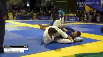 RENAN CRUZ vs FELLIPE ANDREW LEANDRO SILVA 2022 World Jiu-Jitsu IBJJF Championship