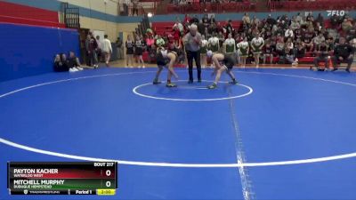 132 lbs Cons. Round 3 - Payton Kacher, Waterloo West vs Mitchell Murphy, Dubuque Hempstead