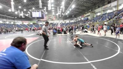 62 lbs Round Of 16 - Bryson Maynes, Colorado Outlaws vs Karleigh Hathaway, 308 Wrestling Academy