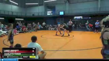 155 lbs Round 5 (10 Team) - Lainey Driggett, Big Money Movin vs Charlotte Parker, Alpha Elite