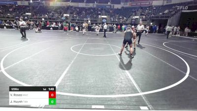 128 lbs Semifinal - Vincent Rosas, Maize vs Jahan Huynh, Terminator Wrestling Academy