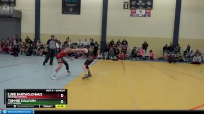 90 lbs Round 5 - Luke Bartholomaus, Red Rock Central vs Tommie Sullivan, New Prague