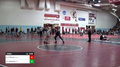 285 lbs Round Of 16 - Samuel O'Brian, Maryland vs Brian Jackson, Vmi