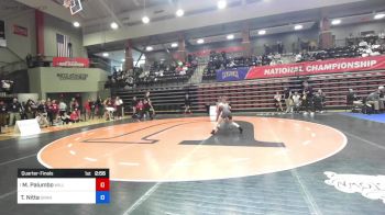 109 lbs Quarterfinal - Mia Palumbo, William Penn (Iowa) vs Tristan Nitta, Grand View (Iowa)