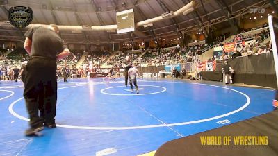 70 lbs Consi Of 4 - Quinton Smith, Coweta Tiger Wrestling vs Swayze Wall, Randall Youth Wrestling Club