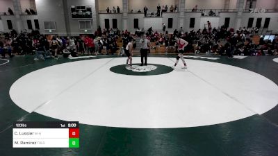 120 lbs Semifinal - Charlie Lussier, Whitman-Hanson vs Marcos Ramirez, Tollgate