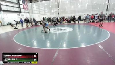 116 lbs Semifinal - Seth Pringle, GNWC vs Gabriel Echeverri, Beach Boyz Wrestling Club