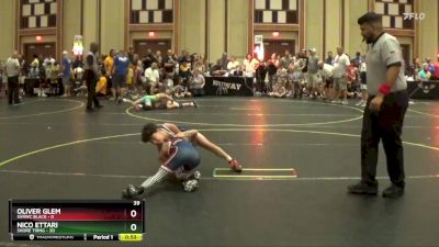 70 lbs Round 1 (6 Team) - Nico Ettari, Shore Thing vs Oliver Glem, SVRWC Black